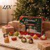 Holiday Countdown Gift Christmas Squeeze Advent Calendar 2026, 24 Days Dumpling Fidget Toys Calendar, Soft Sensory Stress Relief for Adults,