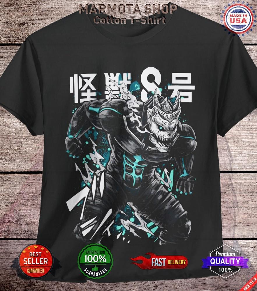 Kaiju No 8 Mina Shiro Kaiju T-Shirt Anime Soft Tee Shirt All Sizes Unisex Otaku
