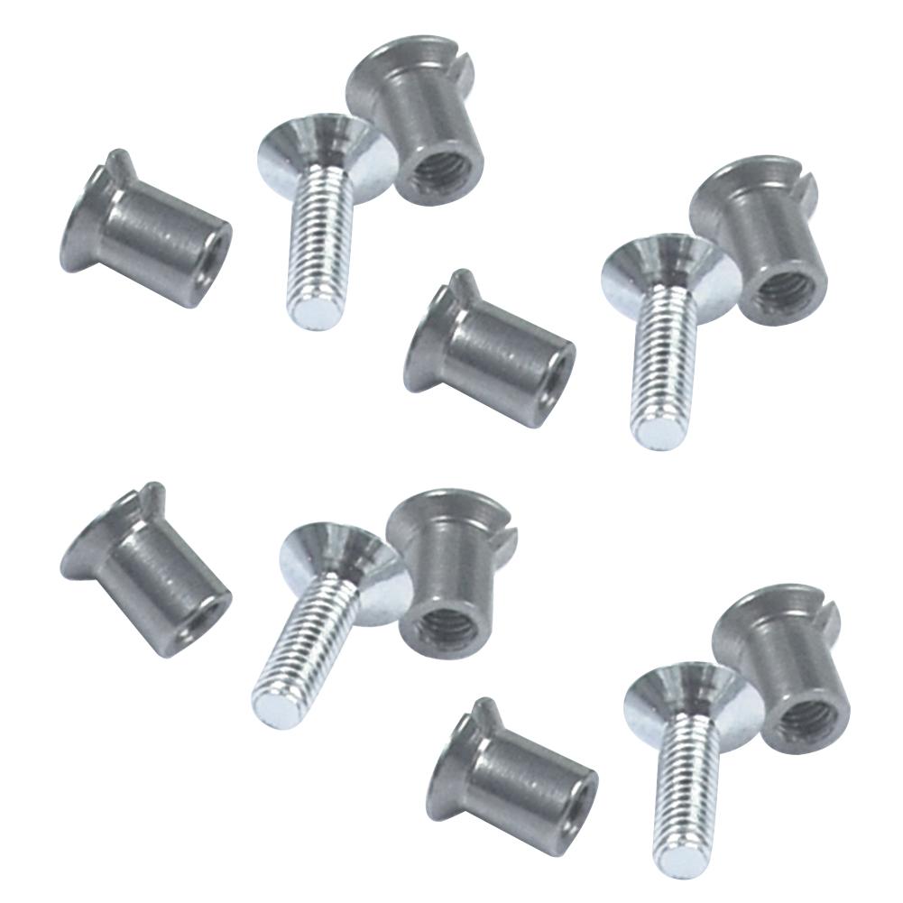 24Pcs Hardware Screw Set Stainless Steel NAB Hub Take Up Reel Screw Set Universal for 10.5inch 1/4inch Reel Tape