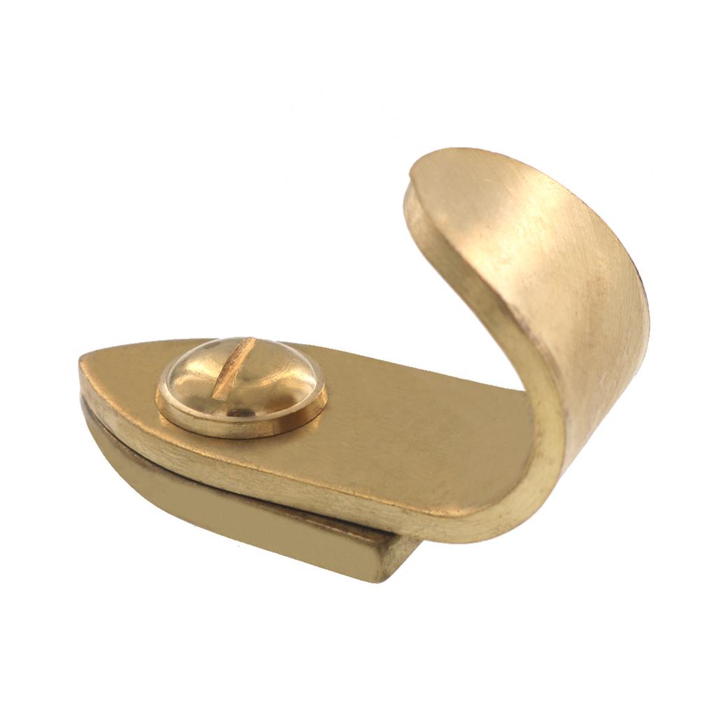 Factory Direct Sales Saxophone Brass Finger Holder Gold Universal Thumb Hosting Music Pipe Accessories Large Quantity and Excellent Price