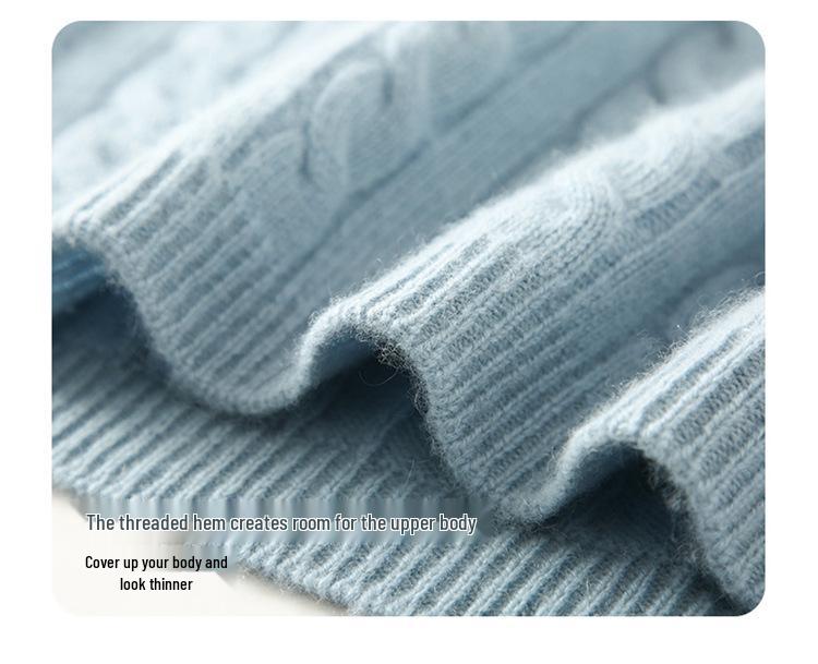 Women's Retro Slim-Fit Cable Knit Polo Top - Spring/Summer 2026 Collection
