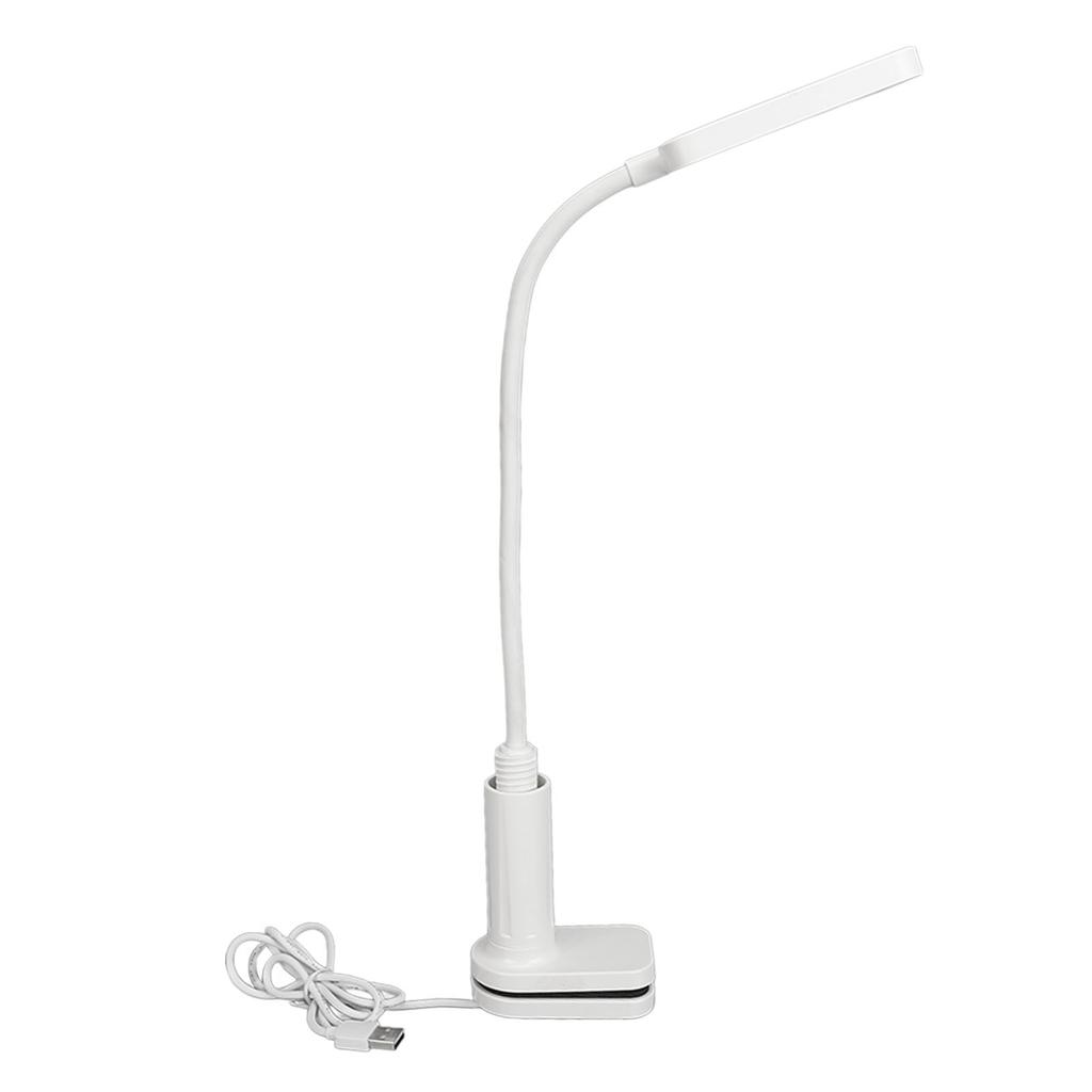 UV LED Nail Lamp with Clamp 2 In 1 Nail Art Desk Lamp USB Charging Soft Lighting Portable Manicure Table Lighting