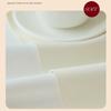 Environmentally Friendly and Odorless Imitation Sheepskin Table Cloths Heat-resistant Leather Tablecloth Rectangular Restaurant Decorative Fabric