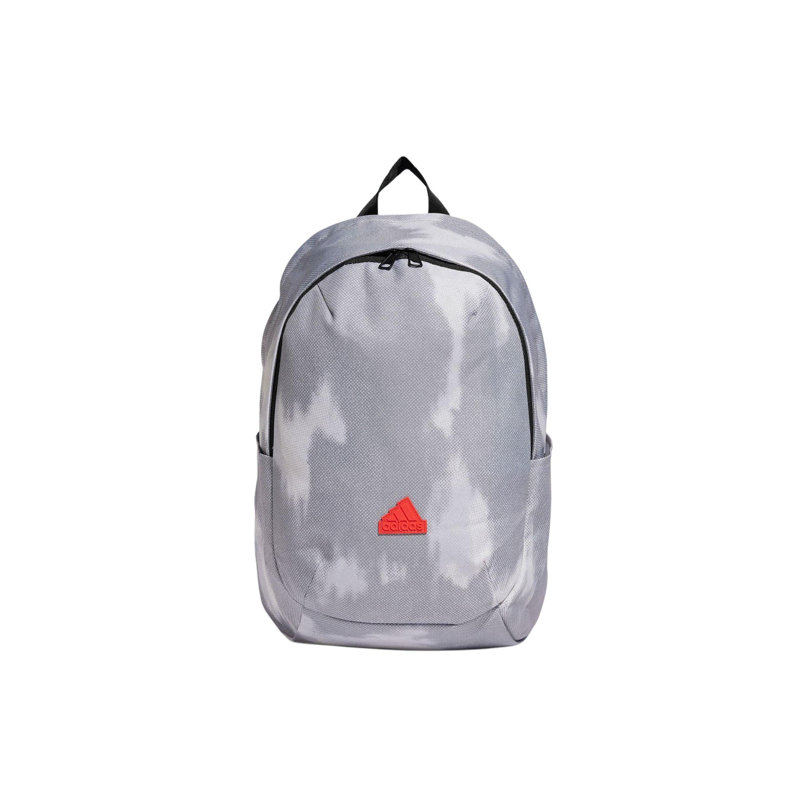 Adidas Cocoon Lightweight Fashion Casual Recycled Polyester Backpack Women Backpack Light-Gray Dark-Gray IS3787 Light Gray & Dark Gray