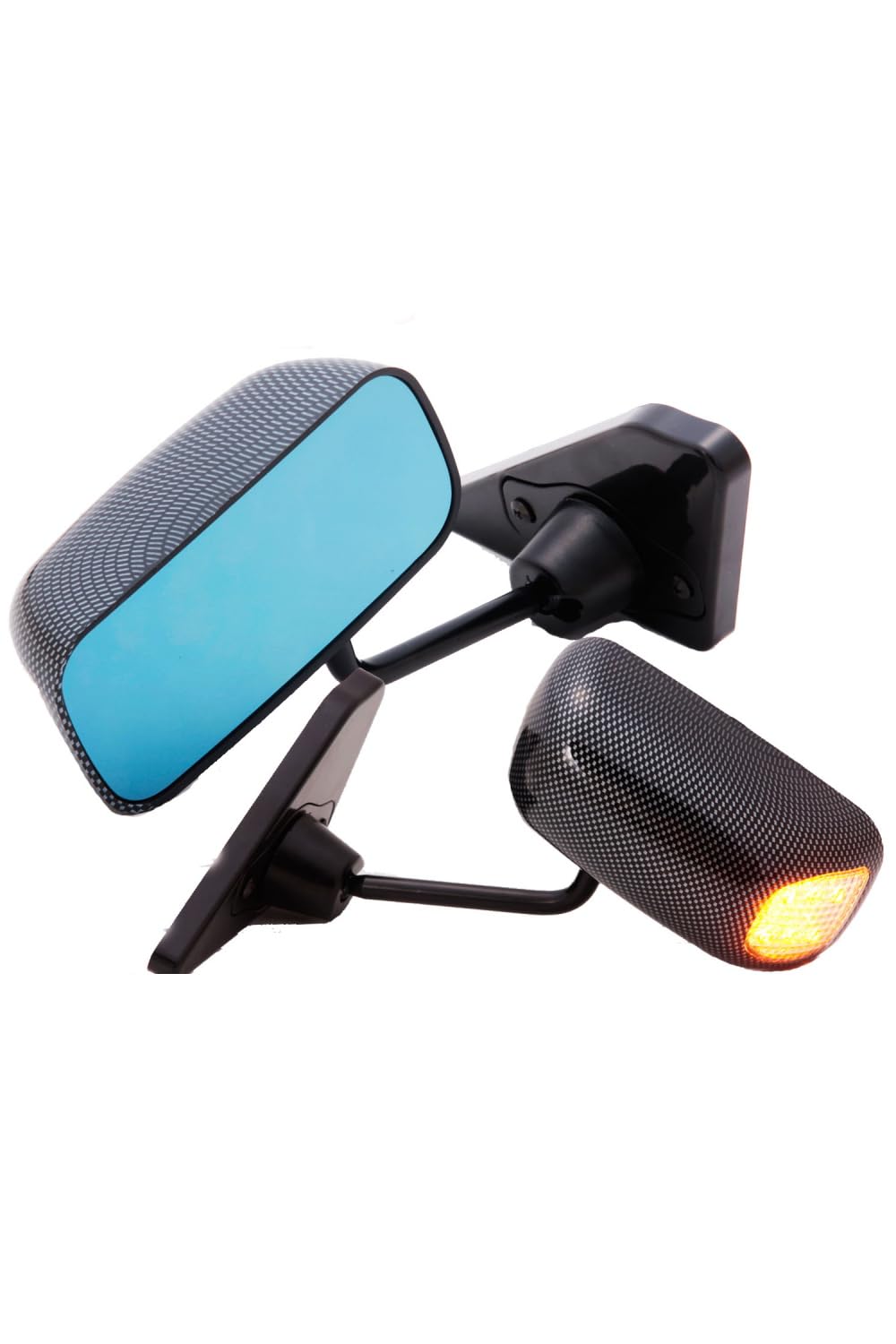 

GT1 Mirror LED Carbon Look/Manual/Right-Hand Drive for 94-00 Ford Mondeo