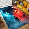 Dragon Bond Living Room Nonslip Area Rug Soft Carpet For Bedroom Game Playroom Sofa Office Home Decor Doormat Christmas Gift C922109