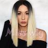 Fashion Lady Wig Ombre Blonde Wig Long Straight Wig Full Wig for Beauty Women