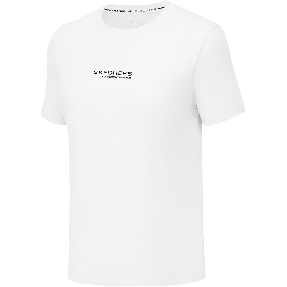Skechers Simple And Versatile Round Neck Casual T-Shirt Women tops P225W156-0019 S