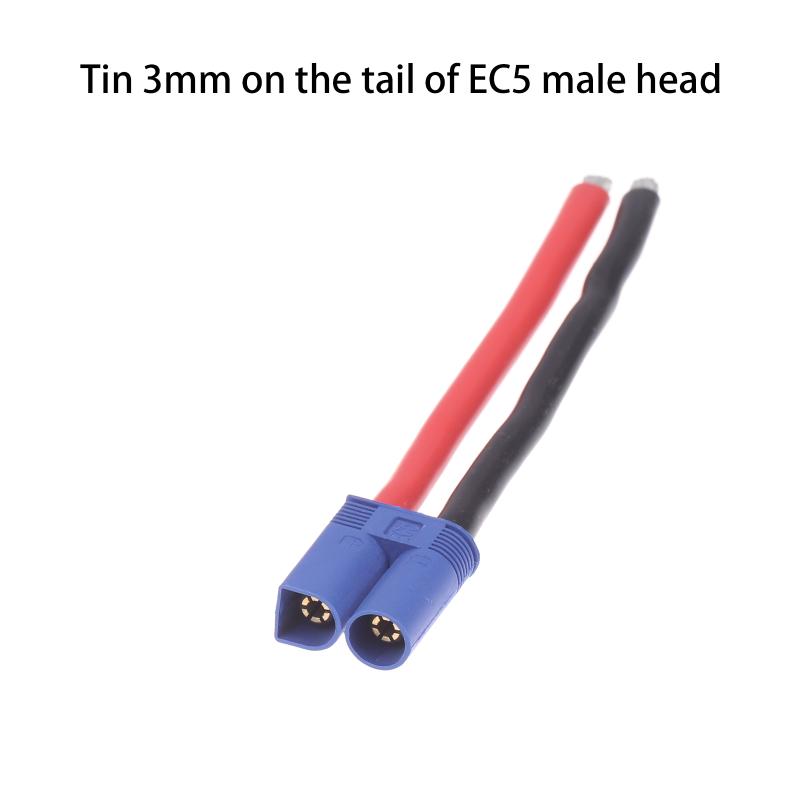 Ec2/3/5/8 Male/Female Plug Jack Wire Connector Battery Connector For Car Rc Battery Toys Charging Adapter Diy Lipo Battery Parts