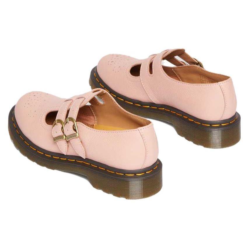 Dr. Martens 8065 Sheepskin Buckle Fashion Casual Shoes Women Shoes Beige 30692329