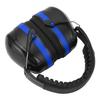 Industrial Earmuffs Noise Blocking Hearing Protection Size Adjustable Folding Ear Muffs for Baby Adults Black Blue