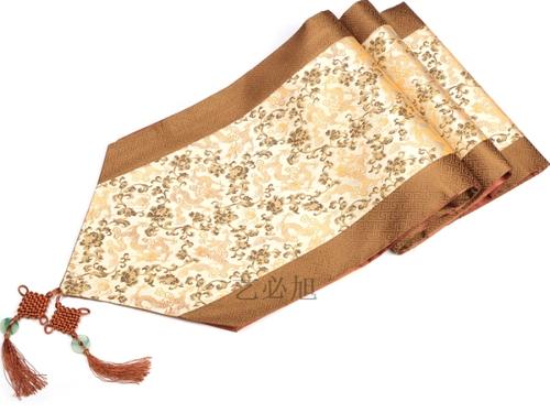Chinese Style Rural Fashion Table Flag Modern Minimalist Brocade Dining Table Cloth Multi Color Tea Table Cloth Art Table Flag