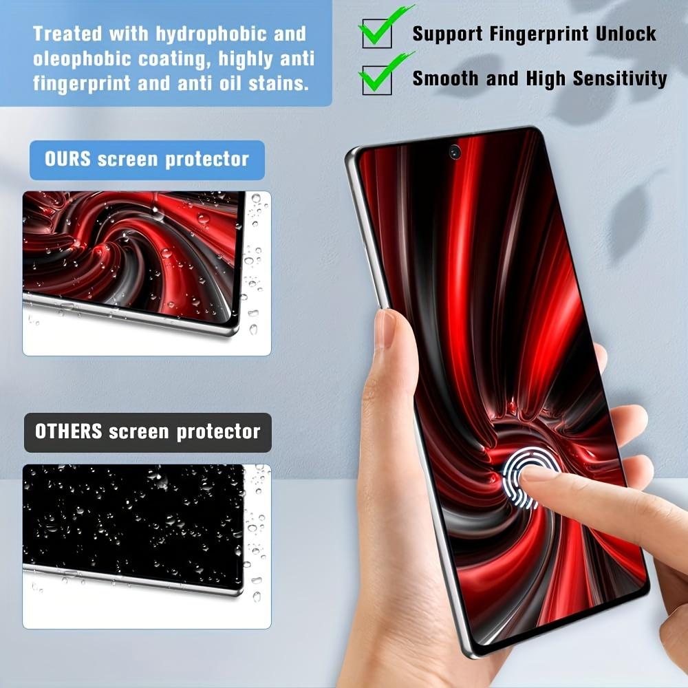 2 buc Sticlă Securizată 9H cu Deblocare Amprentă pentru Samsung Galaxy Note 20 Note20 5G Protector de Ecran HD Ultra-subțire
