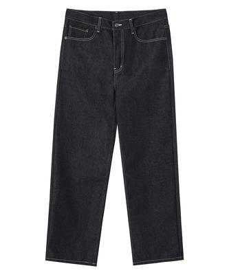 LAUGHER [Non-Faded] Regular Fit Denim Pants - Black