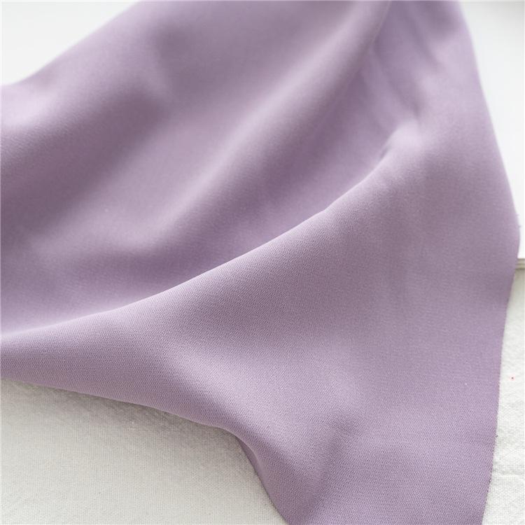 Women Head Scarf Solid Color Hair Accessory with Macaron Pastel Colors Elastic Band Stretchy Versatile Triangular Wrap for Fashion Daily Use Hair Band