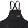 Grembiule da lavoro Impermeabile Traspirante Regolabile Ispessito Unisex Grembiule da cucina con tasche per BBQ