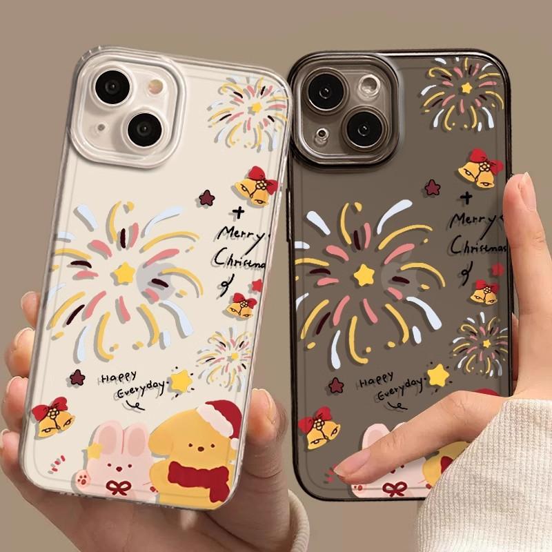 iPhone for Apple 15promax mobile phone case 1413 anti-drop 12 creative 117PXS bow anti-fingerprint
