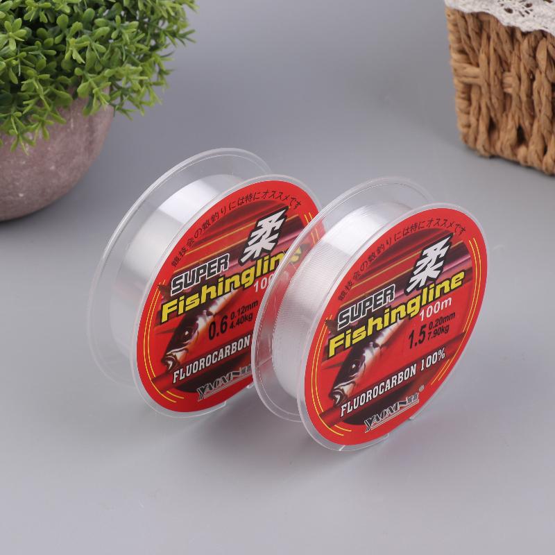 100M Fish Lines Super Strong Strands Nylon Wire Fishing Multifilamento Transparent Fishing Lines