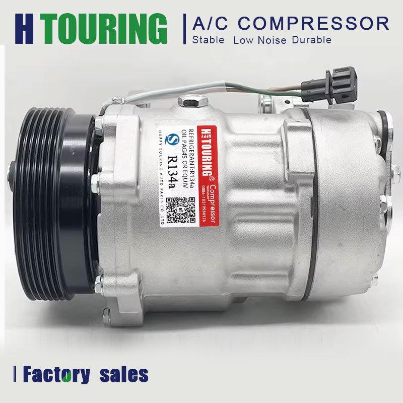 SD7V16 AC Compressor for Volkswagen Eurovan Transporter T4 2D0820805 7D0820805L 7D0820805J 7D0820805 701820805R 7D0820805Q