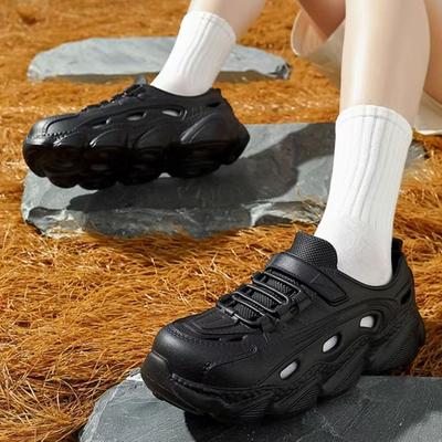 Herren Sandalen Bequeme Dicke Sohle Unisex Sneaker Neu EVA Flach Wasserdicht Superleicht Strandschuhe Runde Zehenabdeckung Sommer