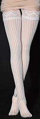Figure with TBLeague Body Fashion White Beautiful Sexy Lace Stockings and Head Not [TOYBARJAPAN] 1/6 Accessories/Compatible Women's (Body Included)