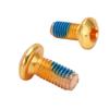 12pcs M5x11.5mm Bicycle Disc Brake Rotor Bolts Screws Alloy Disc Rotor Screws for Mountain