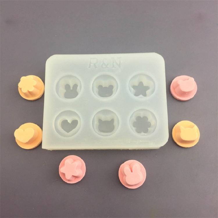 Silicone Handmade Handicrafts Molds DIY Jelly Cake Decors Fondant Puddings Molds