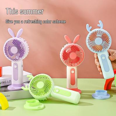 Portable USB Rechargeable Mini Handheld & Desktop Fan