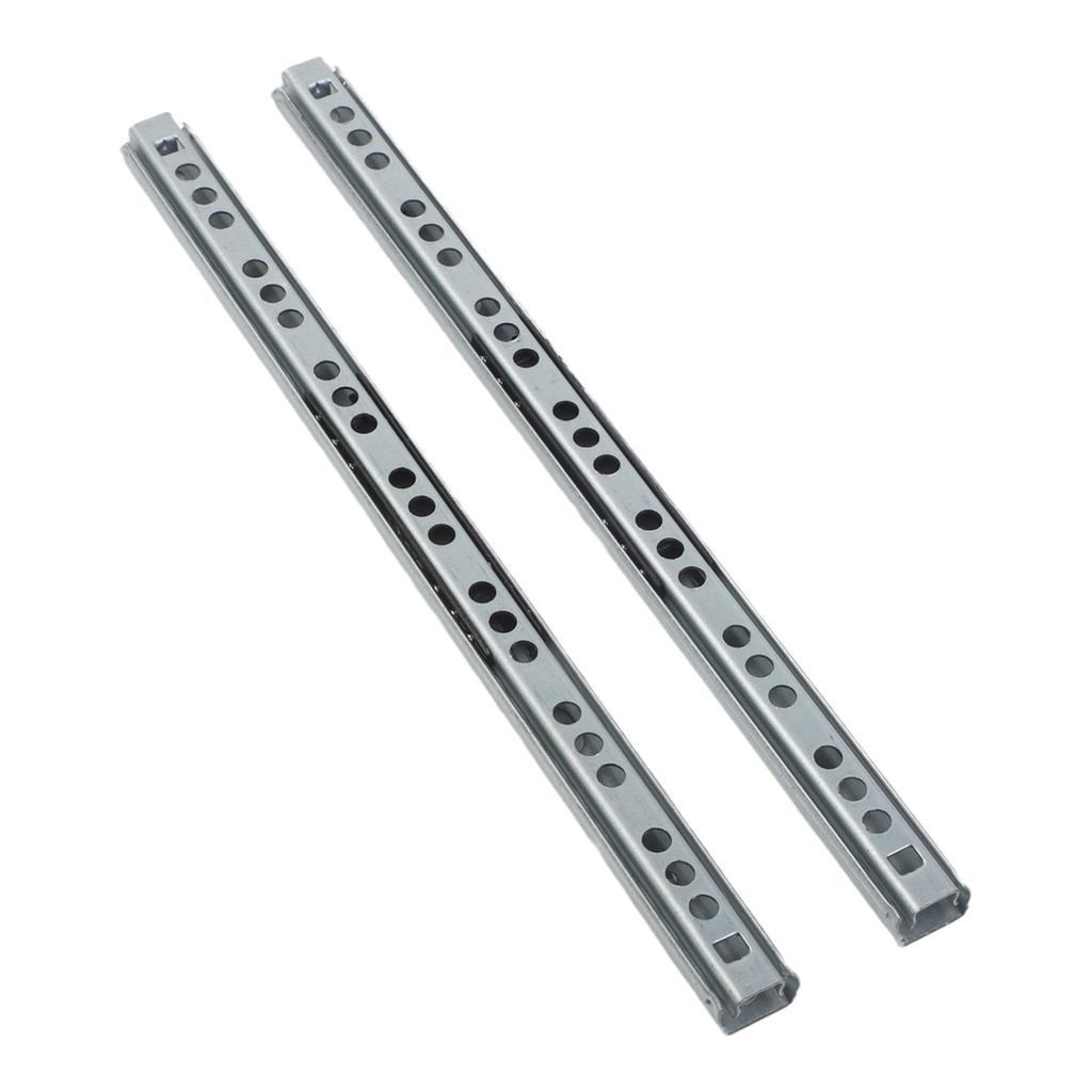 Parts Drawer Slides Rail Full Extension 2pcs Kitchen Cupboard Drawer Brand New