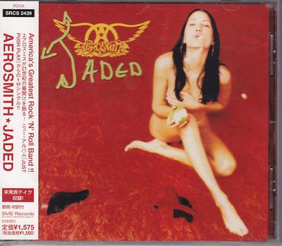 CD AEROSMITH - Jaded SRCS2439 SME Records 2001 Japan Rock Used