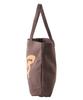 Spray Butterfly Print Tote Bag One Size [X-girl] (105244053002) Brown,