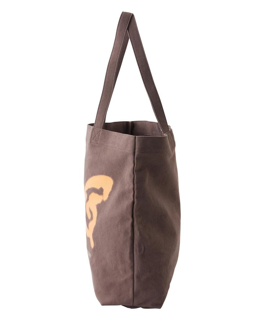 Spray Butterfly Print Tote Bag One Size [X-girl] (105244053002) Brown,