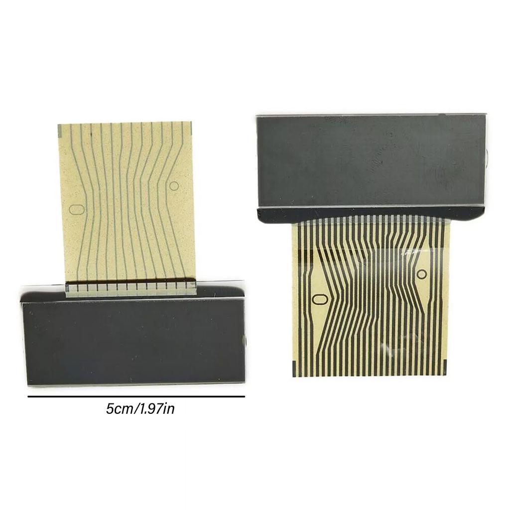 2pcs Automotive Dashboard Instrument Panel Pixel Repair LCD Display for W210 W208 W202 R170 Speedometer Restoration Fix