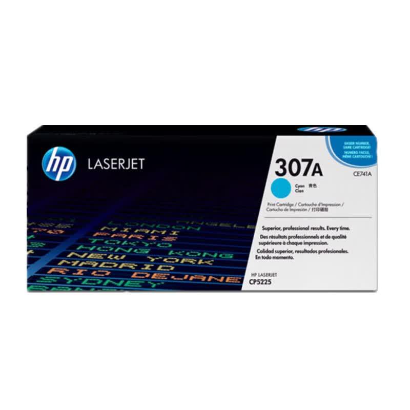 HP CE741A 307A Original Cyan Toner Cartridge
