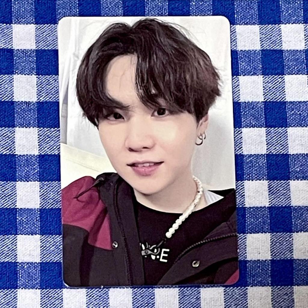 [USED] Official BTS ON:E Blu-ray Trading Cards Yoongi & Suga