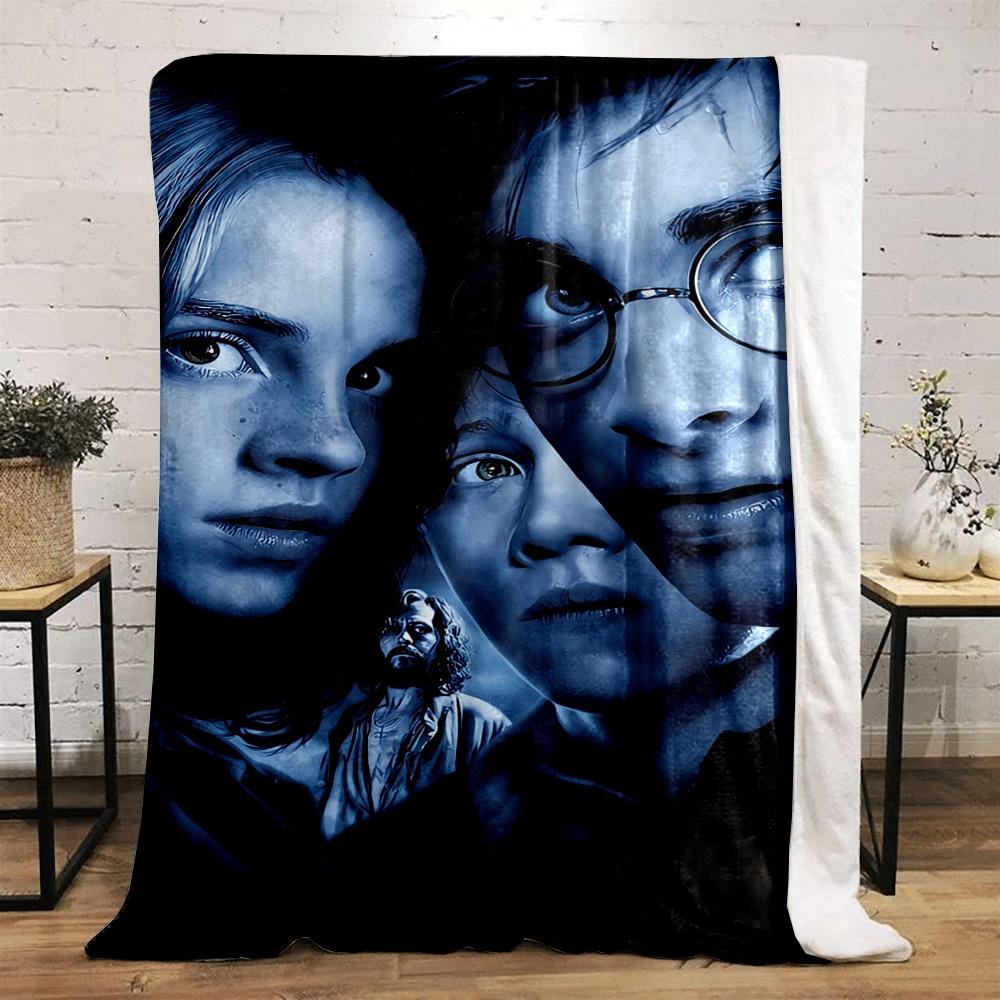 Dark, blue-toned portrait with sharp contrast and partial face visibility. for all seasons blanket lunch break throw gift
