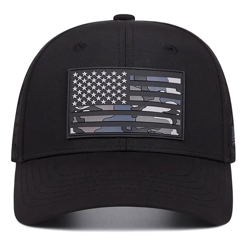Einfache Kreative Neue Baseballkappe Amerikanische Flagge Skateboardkappe Street Hip Hop Kappe, Outdoor Sport Sonnenschutz Netzmütze Unisex