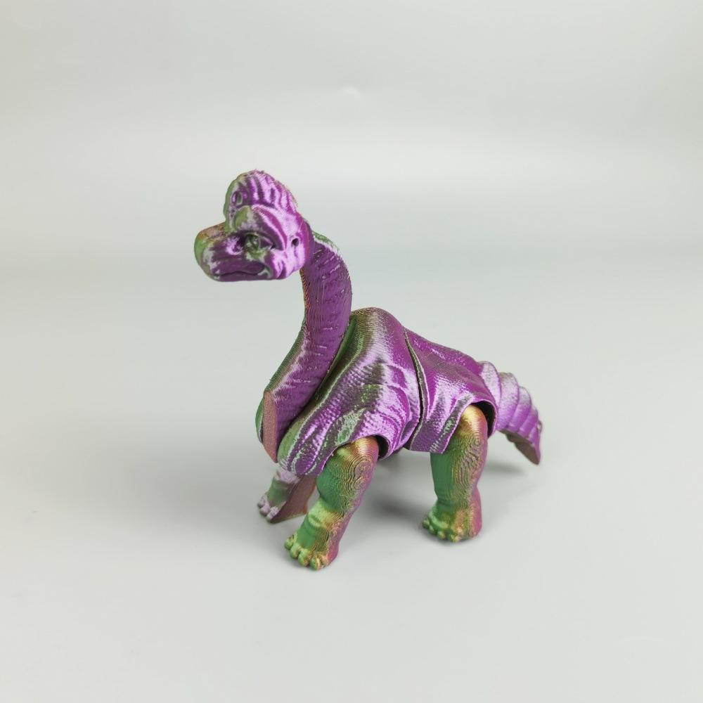 3D Printing Jurassic Tyrannosaurus Rex Triceratops Velociraptor Toy Simulation Dinosaur Animal Figure Joint Movable Boy Gift