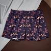 Men's Summer Casual Floral Butterfly Print Loose Four-corner Underwear