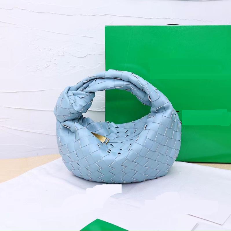 New Woven BV Hornbag Knot Handbag Compact And Lightweight Available In Large Sizes