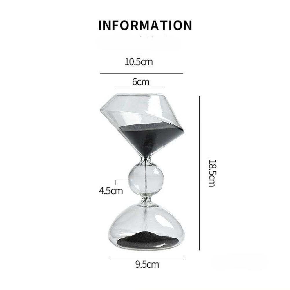 

Creative Glass Hourglass Timer Home Art Alien Three Sections Sand Clocks Desktop Office Decor Creative Gifts Modern Home Decor