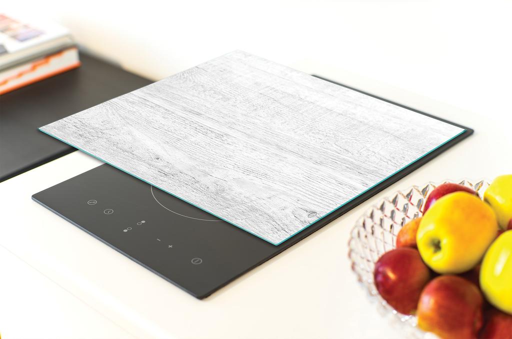 SZKLANA DESKA DO KROJENIA 40x30 DREWNO