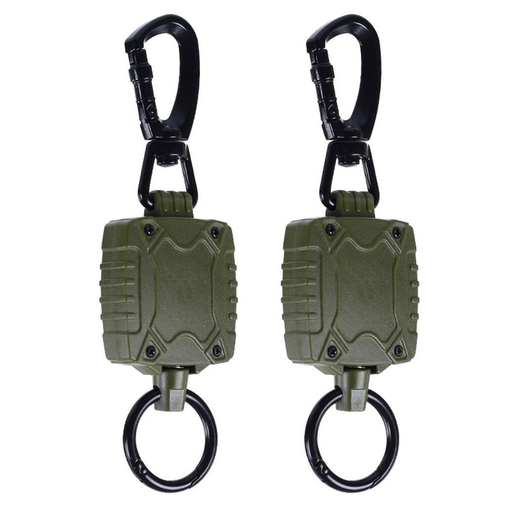 Retractable Keychain Badge Holder Key Reel Heavy Duty Key Chain Key Holder