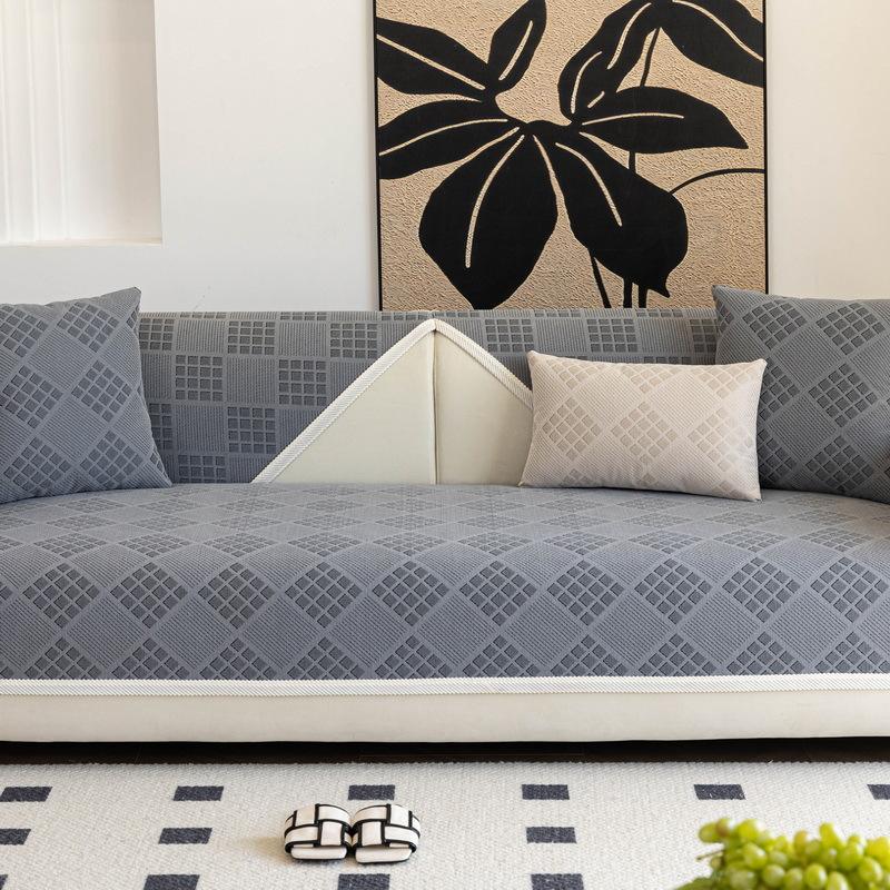 Medieval High-End Sofa Cushion Universal In All Seasons  New Simple Seat Cushion Non-Slip Sofa Cover Cover Cloth Towel
