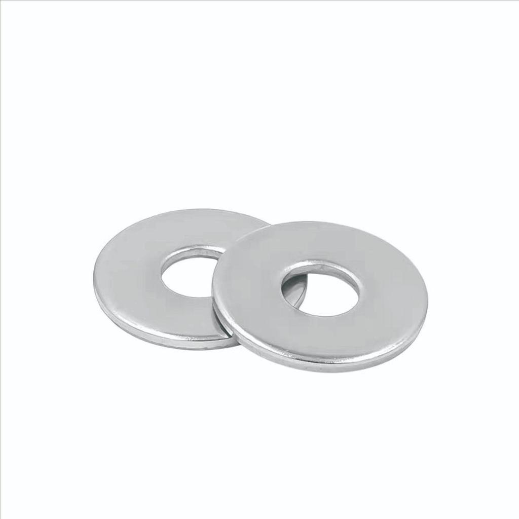 Enlarged 304 Stainless Steel Flat Washer, Round DIN125 M8 M16