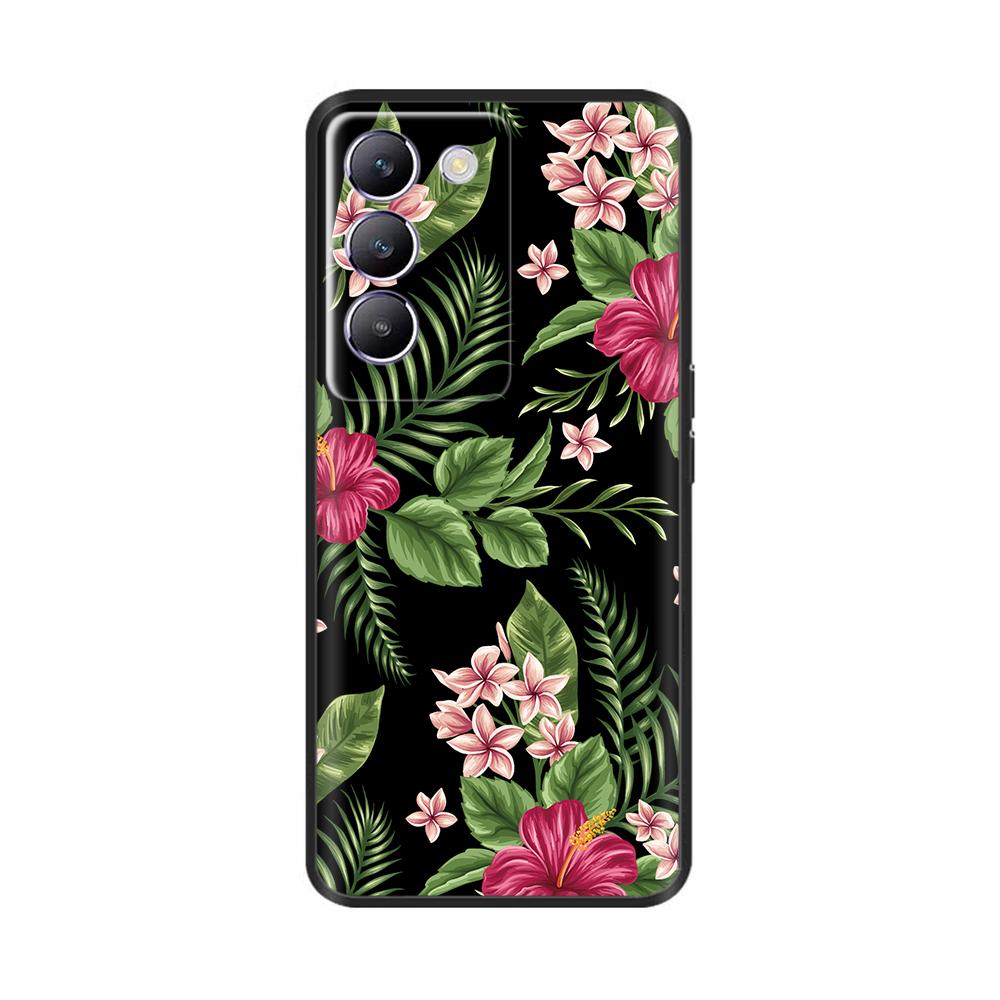For Vivo V30 V40 SE Phone Case Shockproof Silicone Soft Bumper Cases For Vivo V40 SE V30 SE Luxury Painted Protection Back Cover