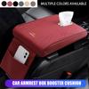 AABJT1 Car Armrest Cushion Mat Tissue Box Holder Center Console Cover Pad For Chevrolet Cruze Colorado Spark Captiva Malibu Trax Aveo
