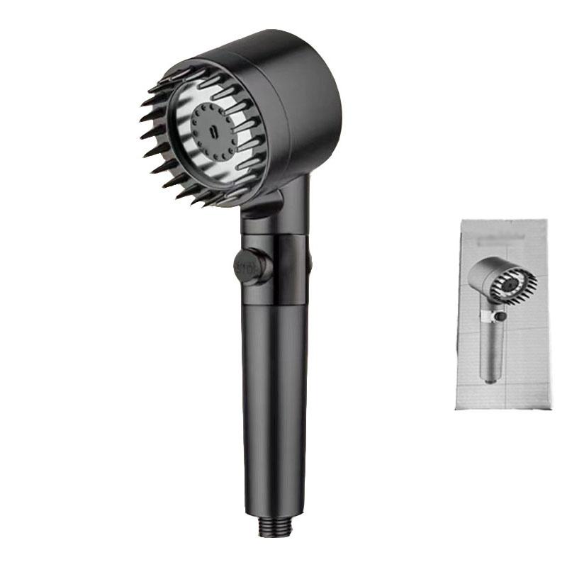 Portable Shower Filter Head Massage Three Modes of Water Output One Click Water Stop Showers for Bathroom Showerhead Accessories