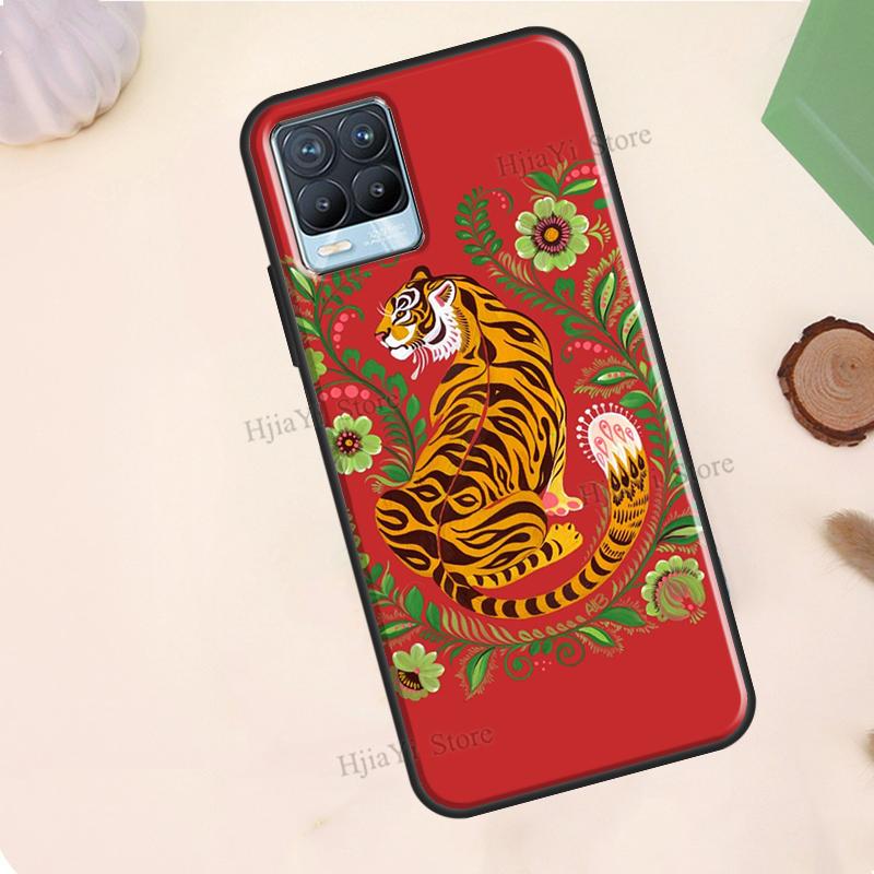 Funda de teléfono Animal Tiger Art para iPhone Samsung Galaxy Redmi Xiaomi Oppo OnePlus Note SA 7 8 9 10 11 12 13 14 20 21 22 23 53 54 Pro Max Plus Ultra