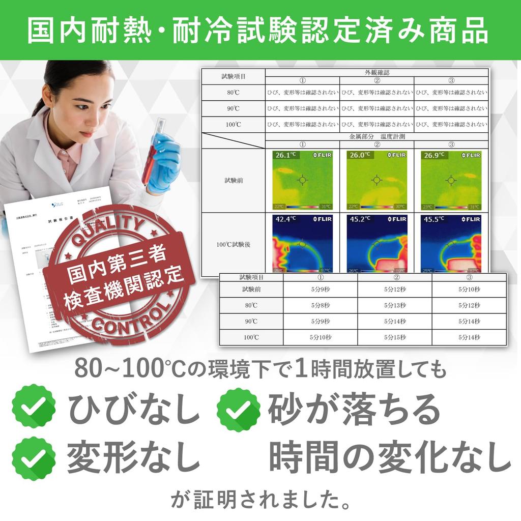 SOU by RAKUSE Acrylic Waterproof Hourglass (5-Minute Counter / Black) Sauna Hourglass Sand Timer (Waterproof/Lightweight/Shatter-Resistant)